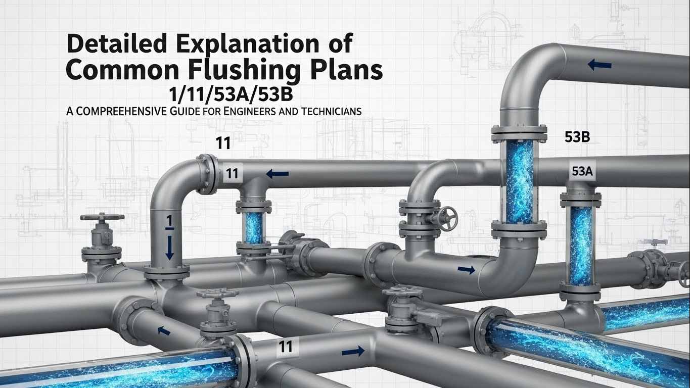सामान्य फ्लशिंग योजनांचे तपशीलवार स्पष्टीकरण 1/11/53A/53B