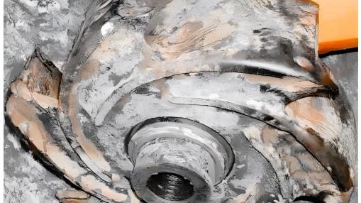 Pictures of cavitation in centrifugal pumps
